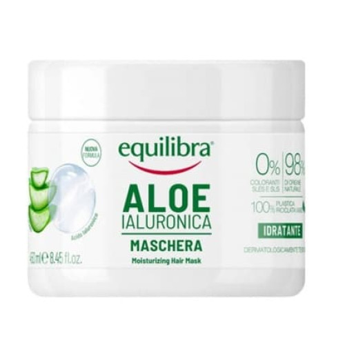 Equilibra Aloe Moisturizing Hair Mask Aloe And Hyaluronic Acid 450ml