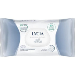 Lycia Makeup Remover Wipes for Normal Hair with Hyaluronic Acid 60 Towels Lycia Makeup Remover Wipes for Normal Hair with Hyaluronic Acid 60 Towels
