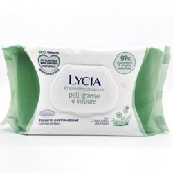 Lycia Salviettine Struccanti for Oily Skin 60 Count Lycia Salviettine Struccanti for Oily Skin 60 Count