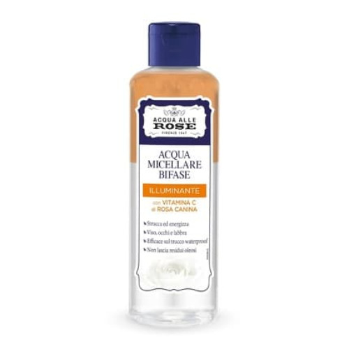 Acqua Alle Rose Micellar Water With Oils And Vitamin C From Rose Hips Makeup Remover 200ml