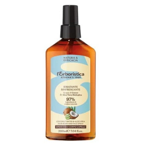 Erboristica Coconut Spray For Face, Body, And Hair 200ml