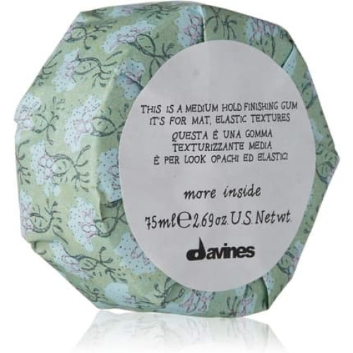 More Inside by Davines This is A Medium Hold Finishing Gum 75ml