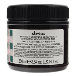 Davines Alchemic Teal Blue Creative Conditioner For Blonde Lightened Hair 250ml