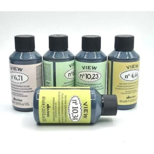 Davines View High Shine Demipermanent Colour 60ml Various Shades F66