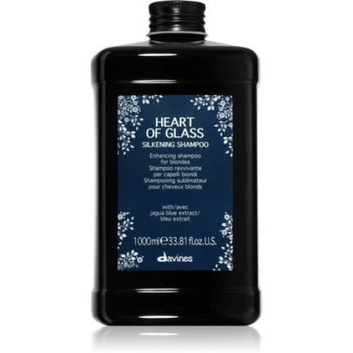 Davines Heart Of Glass Silkening Shampoo 1000 Ml For Blonde Hair