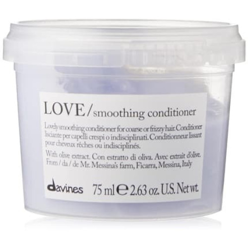 Davines LOVE Smoothing Conditioner for Frizzy or Coarse Hair 2.63 Fl Oz