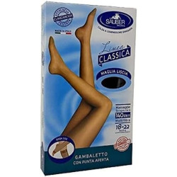 Linea Charme 140d Open Toe Thigh Highs Neutral Size 4 Clean