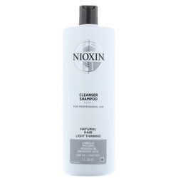 Wella Nioxin Cleanser 1 1000ml For Fine Hair Normal To Thin Looking