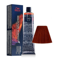 Wella Koleston Perfect Me+ Vibrant reds 7/43 Medium Blonde Red Gold 60ml Wella Koleston Perfect Me+ Vibrant reds 7/43 Medium Blonde Red Gold 60ml