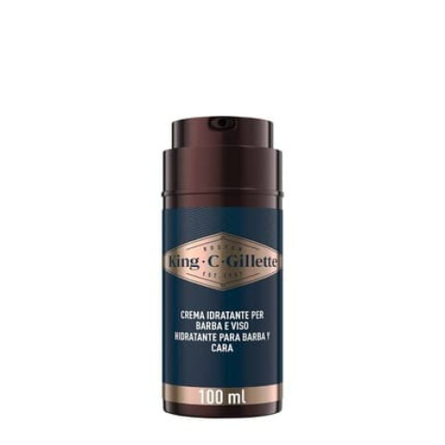 Gillette King C Gillette Face And Beard Moisturizer 100ml