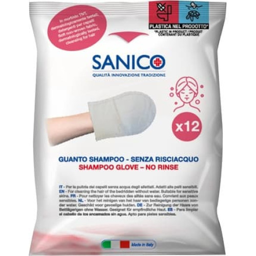 Sanico Hair Glove Button Cleaner Waterless Dermatologically Tested