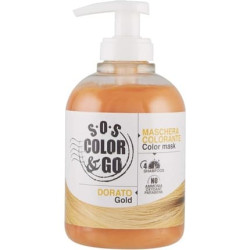 S.O.S COLOR & GO Reflective and Invigorating Color Mask Gold 300ml