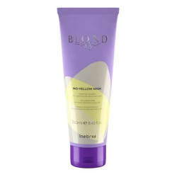 Inebrya Blondesse No-Yellow Mask For Blonde, Lightened, Highlighted, And Gray Hair 250ml