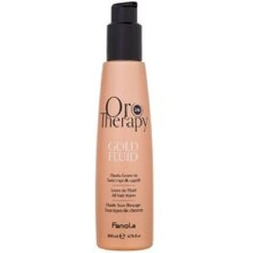 Fanola Oro Therapy 24k Gold Fluid Leavein Fluid For Easy Hair Styling