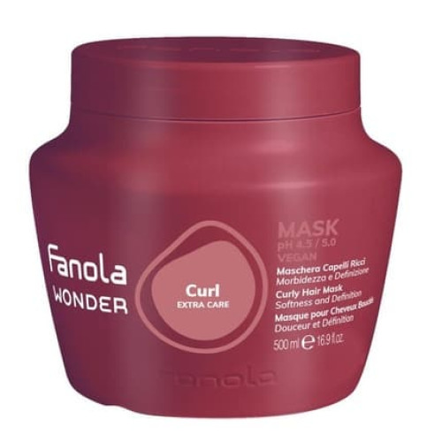 Fanola Wonder Curl Extra Care Hair Mask 500ml