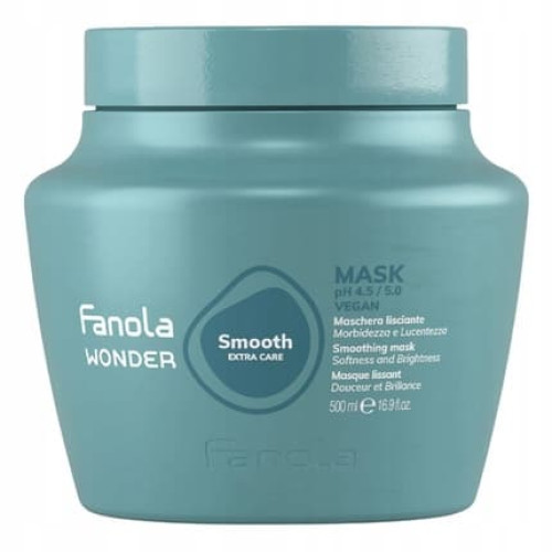 Fanola Wonder Smooth Extra Care Smoothing Mask For Hair 500ml