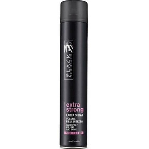 Black Hairspray Extra Strong 750ml