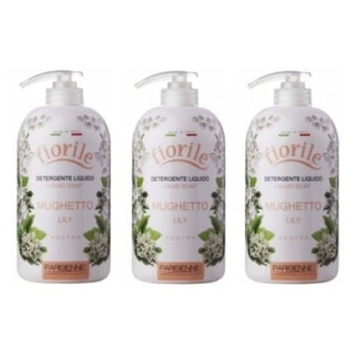 Parisienne Fiorile Liquid Soap for Hands and Body Neutro with Lily of the Valley - 500ml Parisienne Fiorile Liquid Soap for Hands and Body Neutro with Lily of the Valley - 500ml