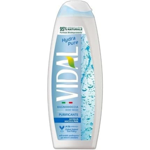 Vidal Body Wash Micellar Water 500ml