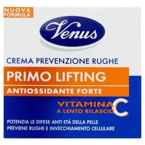 Venus Wrinkle Prevention Cream First Lifting Strong Antioxidant 50ml 1.69 Fl.Oz. Italian Product