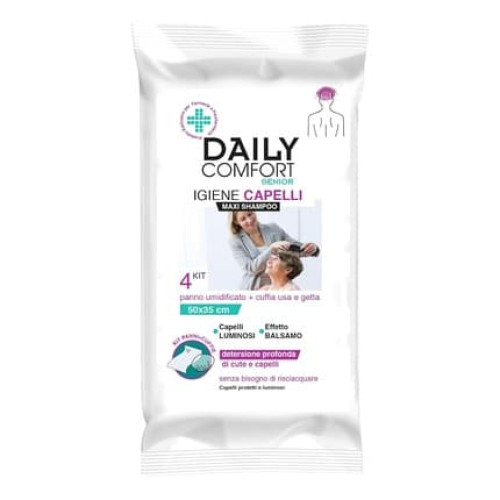 Diva International Daily Comfort Senior Hair Care Maxi Shampoo - Pack of 4