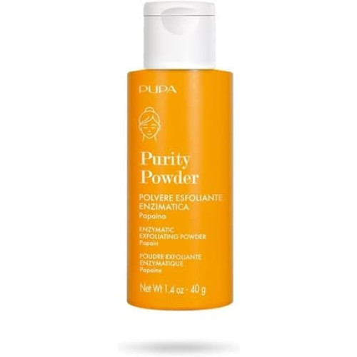 Pupa Purity Powder Face Scrub Enzymatic Exfoliating Face Powder