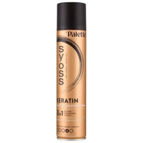 Syoss Palette Hair Spray 3 In 1 300 Milliliters Keratin