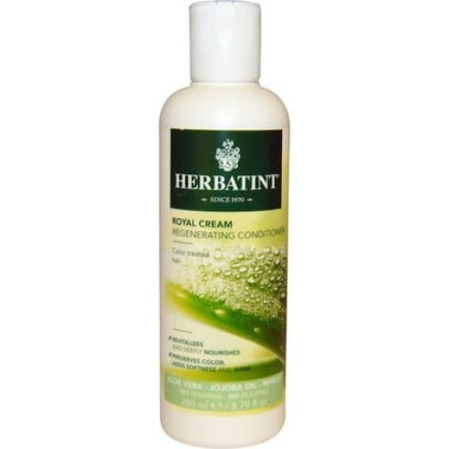Herbatint Royal Cream Regenerating Conditioner With Aloe Vera Jojoba Oil And Wheat 260ml