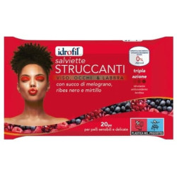 Idrofil Makeup Remover Wipes 20 Pcs Pomegranate Currant Idrofil Makeup Remover Wipes 20 Pcs Pomegranate Currant