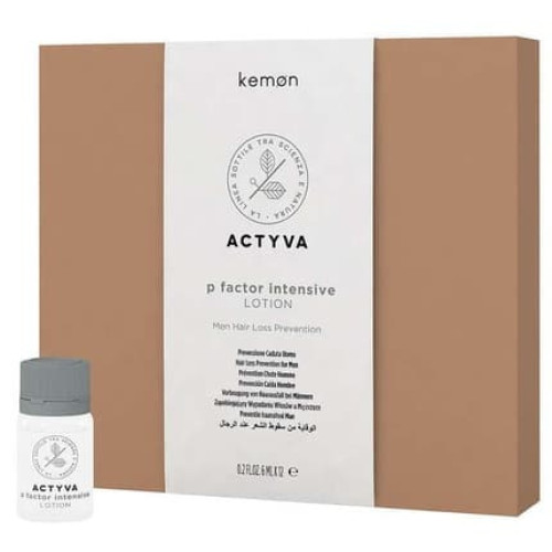 Kemon Actyva Lotion Pfactor Hair Loss Prevention 12 X 6 Ml