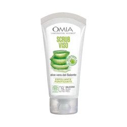 Omia Face Scrub Eco Bio with Aloe Vera Peeling and Cleansing Treatment 75ml