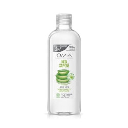 Omia Eco Bio Soap with Aloe Vera from Salento, Liquid Soap for Hands and Face, Moisturizing, Softening and Refreshing Action, Dermatologically Tested - 750ml Bottle