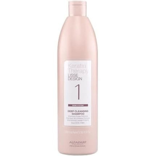 Alfaparf Keratin Therapy Lisse Design Deep Cleansing Shampoo 500ml