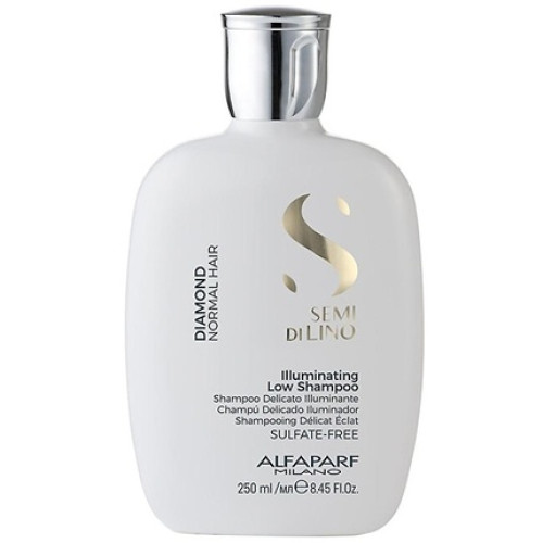 Alfaparf Milano Semi Di Lino Diamond Illuminating Low Shampoo 250ml Brightening Shampoo For Normal Hair