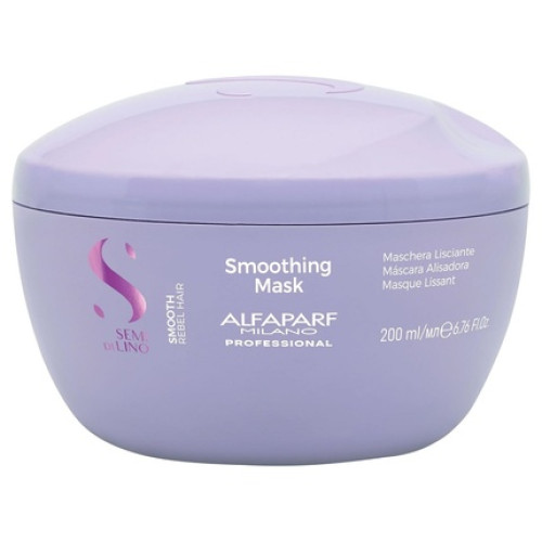 Alfaparf Semi Di Lino Smooth Rebel Hair Mask - 200ml