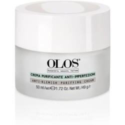 Olos Anti-Blemish Purifying Cream 1.7 Oz - Anti-Aging Face Cream for Blackheads
