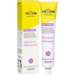 Yellow Professional Pure Toners Toning Metallic Ash1 100ml