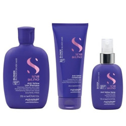 Alfaparf Milano Semi Di Lino Gift Set for Blonde and Silver Hair Anti-Yellow Alfaparf Milano Semi Di Lino Gift Set for Blonde and Silver Hair Anti-Yellow