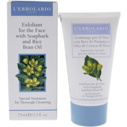LErbolario Exfoliant Soapbark and Rice Bran Oil Cleanser 2.5 oz