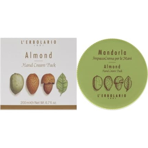 Lerbolario Almond Hand Cream for Women 6.7oz