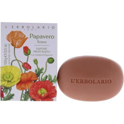 L'Erbolario Papavero Soave Sweet Poppy Perfumed Soap L'Erbolario Papavero Soave Sweet Poppy Perfumed Soap