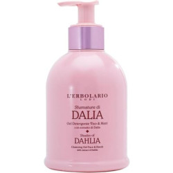 L'Erbolario Shades Of Dahlia Cleansing Gel with Exotic Sensual Formula 9.4 Oz