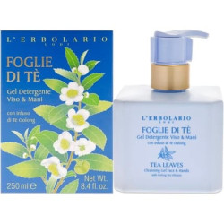 Lerbolario Tea Leaves Face and Hand Cleansing Gel for Unisex 8.5 oz