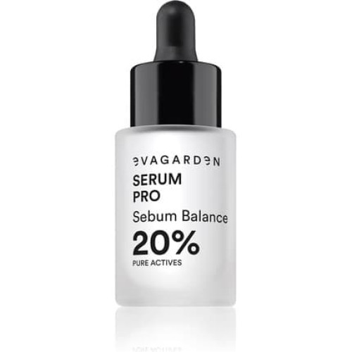 Serum Pro Sebum Balance 20% Pure Actives by Evagarden for Women 0.68 Oz