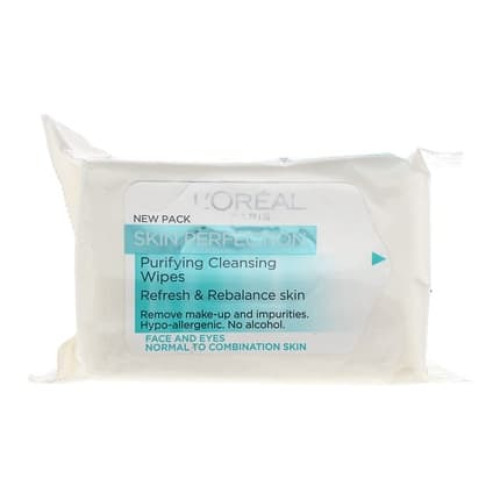 L'Oreal Dermoexpertise Cleansing Wipes 25 Pieces For Women