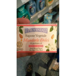 I Provenzali Sweet Almond Vegetal Bar Soap White Musk 100 G I Provenzali Sweet Almond Vegetal Bar Soap White Musk 100 G