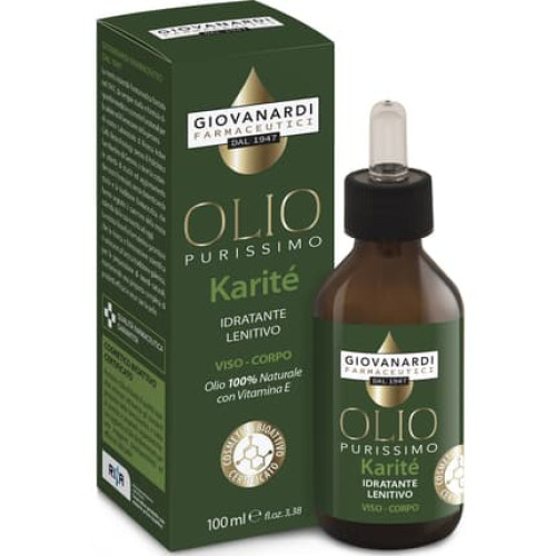 Giovanardi Pharmaceuticals Purissimo Karite Oil Moisturizing Soothing Face And Body 100 Ml