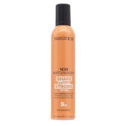 Hair Selective Professional Now Next Generation Texture Shape Extra Strong Mousse 300ml