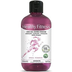 Amovita Healthy Fitness Woman Cryo Gel for Tired Legs with Arnica and Matcha Tea 250ml