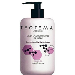 Teotema Toning Silver Shampoo No Yellow 1000ml